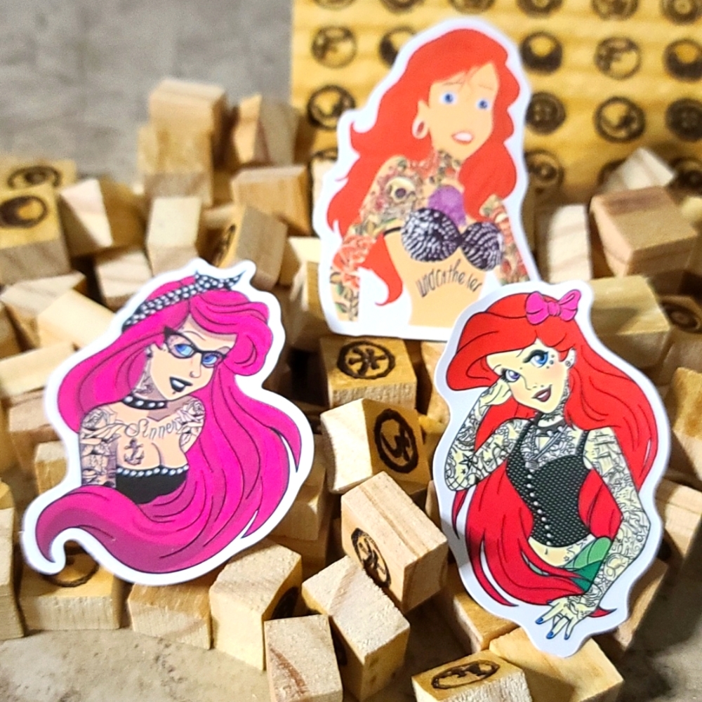 Ariel Disney Princess Sticker Bundle